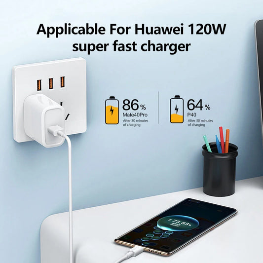 3PCS 100W 10A USB Type C USB Cable Super Fast Charing Line for Xiaomi Samsung Huawei Honor Quick Charge USB C Cables Data Cord