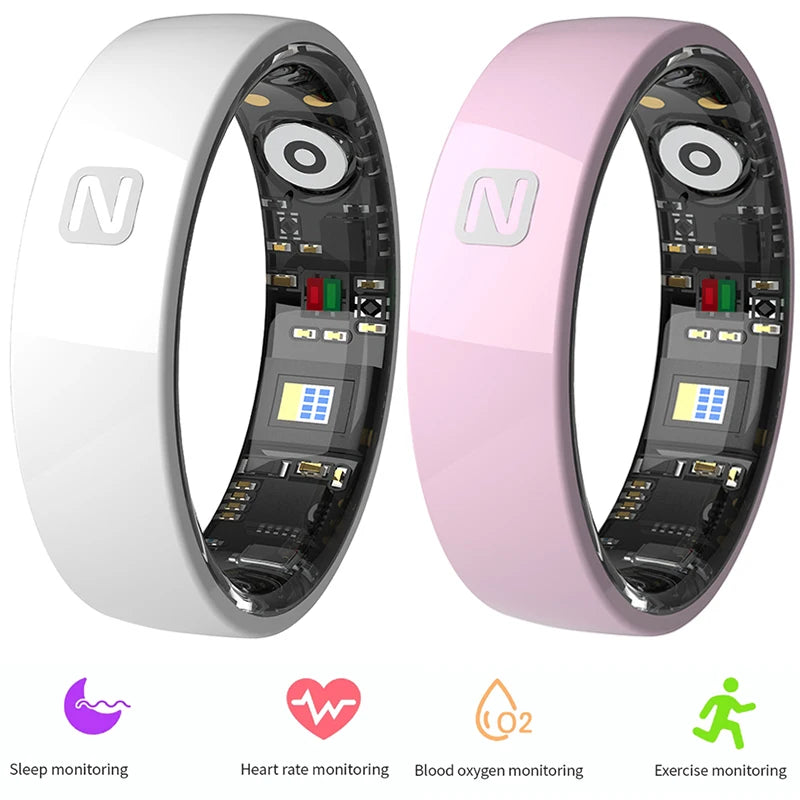 For Xiaomi Smart Rings Real-Time Heart Rate Blood Oxygen Sleep Monitoring Sports NFC Smart Access Control IP68 5ATM Smartring
